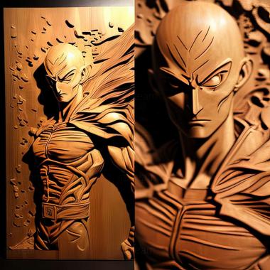 3D model One Punch Man One Yusuke Murata (STL)